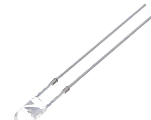 Led red 3mm 5800 - led;, 5800÷7000mcd